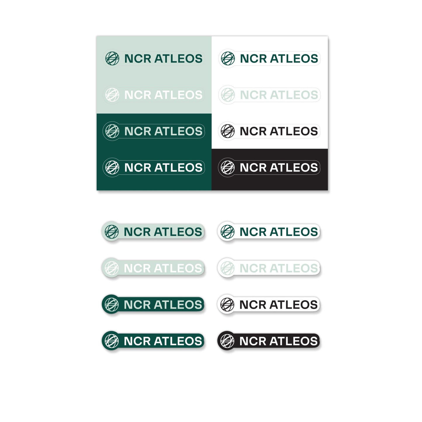 NCR Atleos Sticker Sheet